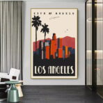 vintage poster los angeles