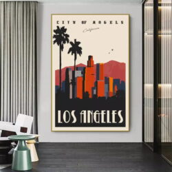 vintage poster los angeles