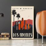vintage poster los angeles