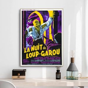 vintage werewolf poster