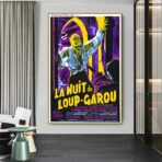 vintage werewolf poster