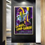 vintage werewolf poster