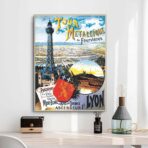 vintage poster lyon