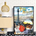 vintage poster lyon