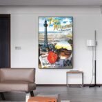 vintage poster lyon