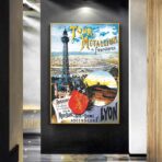 vintage poster lyon