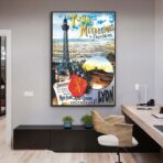 vintage poster lyon
