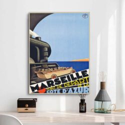 vintage marseille poster
