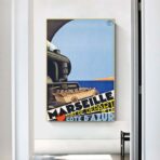 vintage marseille poster