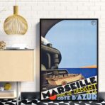 vintage marseille poster