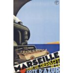 vintage marseille poster