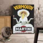 vintage martini poster