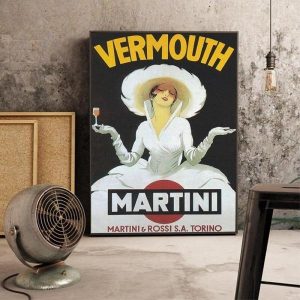 vintage martini poster