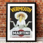 vintage martini poster