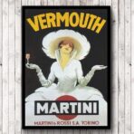 vintage martini poster
