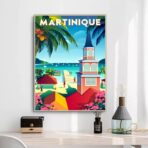 poster vintage martinique