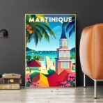 poster vintage martinique