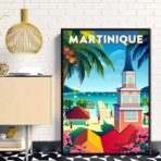 poster vintage martinique
