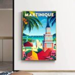 poster vintage martinique