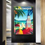 poster vintage martinique