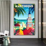 poster vintage martinique