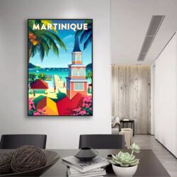 poster vintage martinique