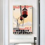 vintage poster megeve