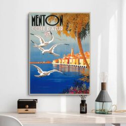 vintage chin poster