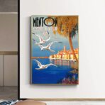 vintage chin poster