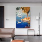 vintage chin poster