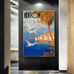 vintage chin poster