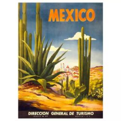 vintage mexico poster