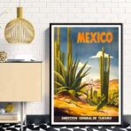 vintage mexico poster