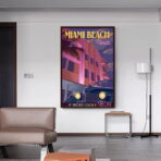 vintage poster miami