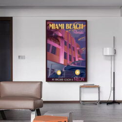 vintage poster miami
