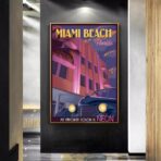 vintage poster miami