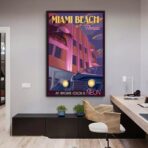vintage poster miami