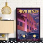 vintage poster miami