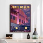 vintage poster miami