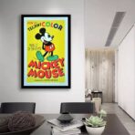 vintage mickey poster