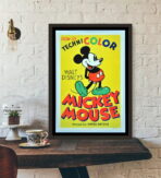 vintage mickey poster