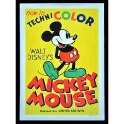 vintage mickey poster