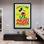 vintage mickey poster