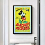 vintage mickey poster