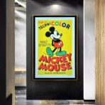 vintage mickey poster