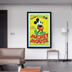 vintage mickey poster