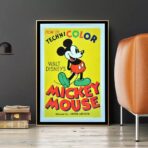 vintage mickey poster