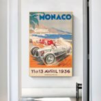 vintage monaco poster