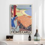 vintage poster monte carlo