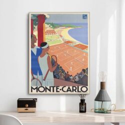 vintage poster monte carlo
